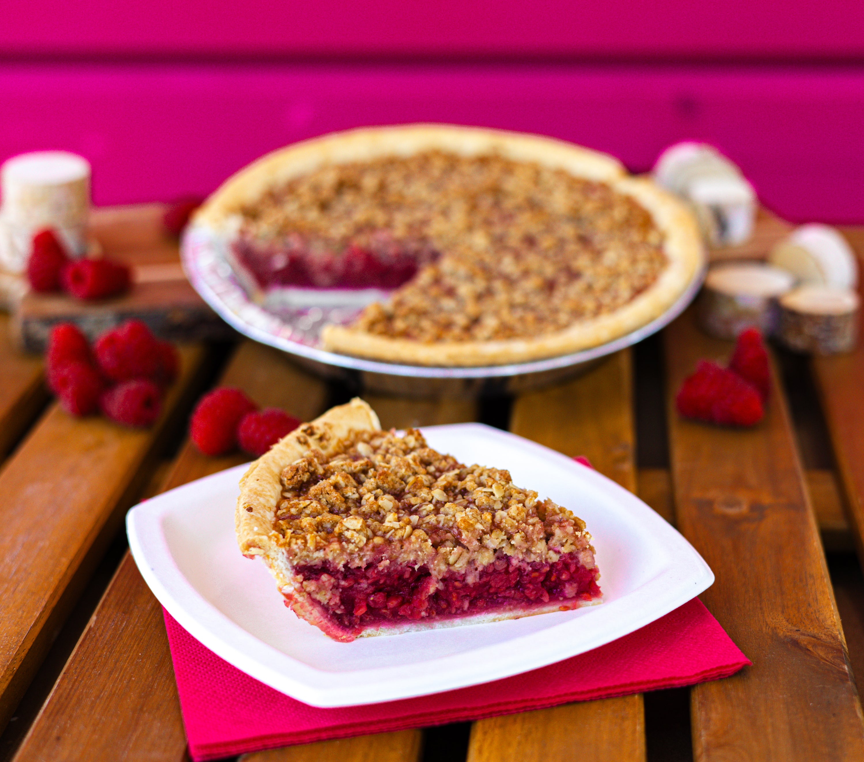 CrousTarte campagnarde à la framboise